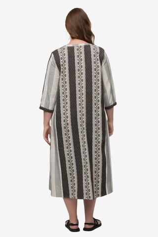 Ulla Popken Shirt Dress in Grey