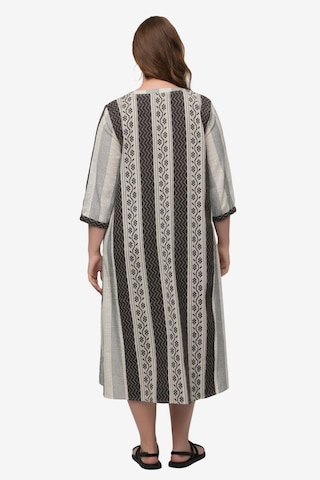 Ulla Popken Shirt Dress in Grey