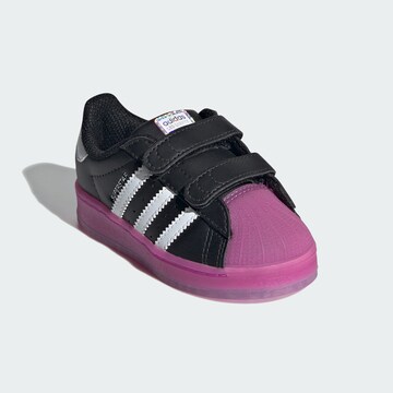 Baskets 'SUPERSTAR' ADIDAS ORIGINALS en noir