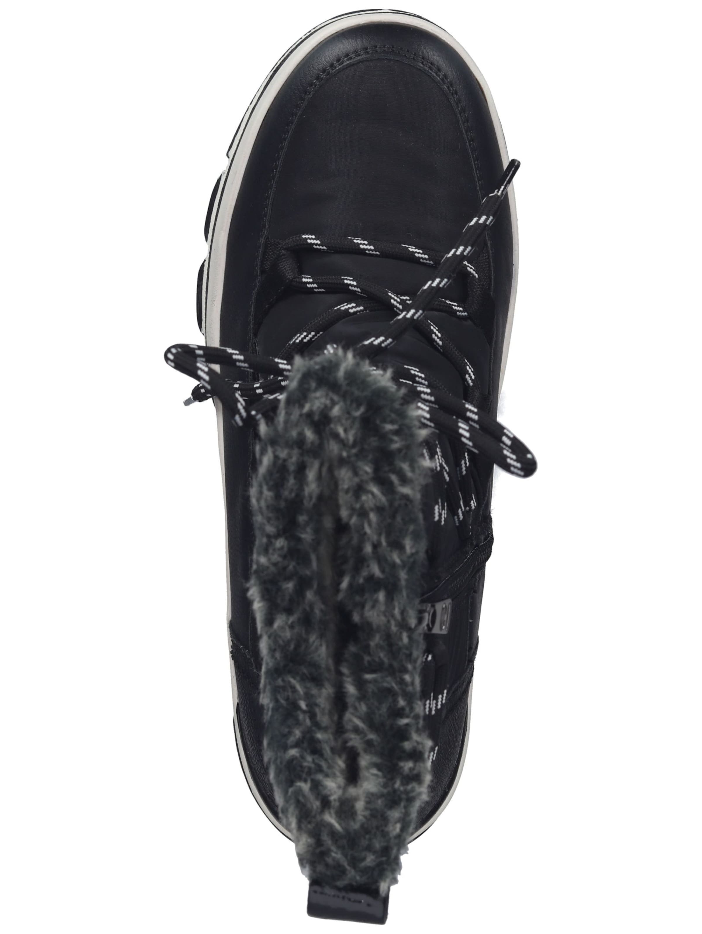 TOM TAILOR Snowboots in Schwarz