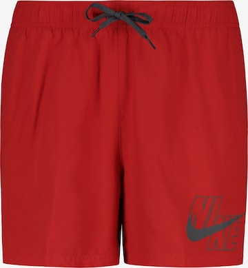 Nike Swim Badeshorts in Rot: front