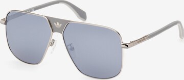 Lunettes de soleil ADIDAS ORIGINALS en argent : devant