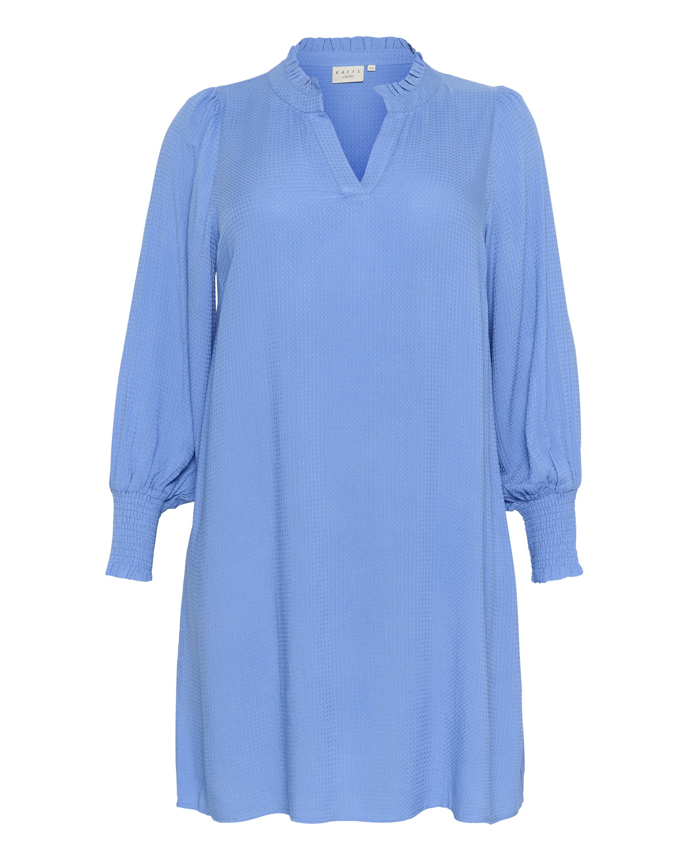 Robe 'Mahlena' KAFFE CURVE en bleu : devant