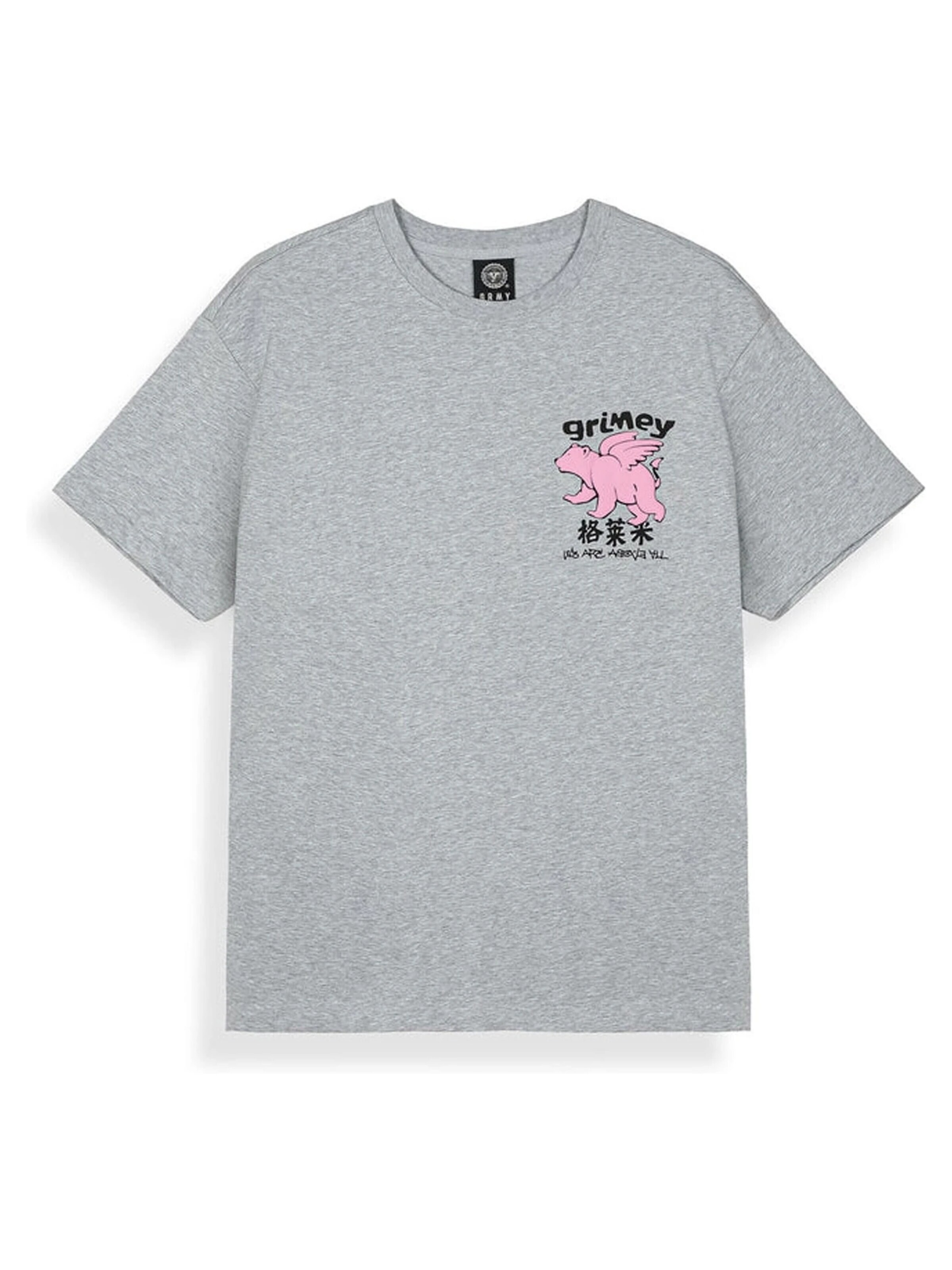 Grimey - Camiseta 'Camiseta grimey' en gris: frente