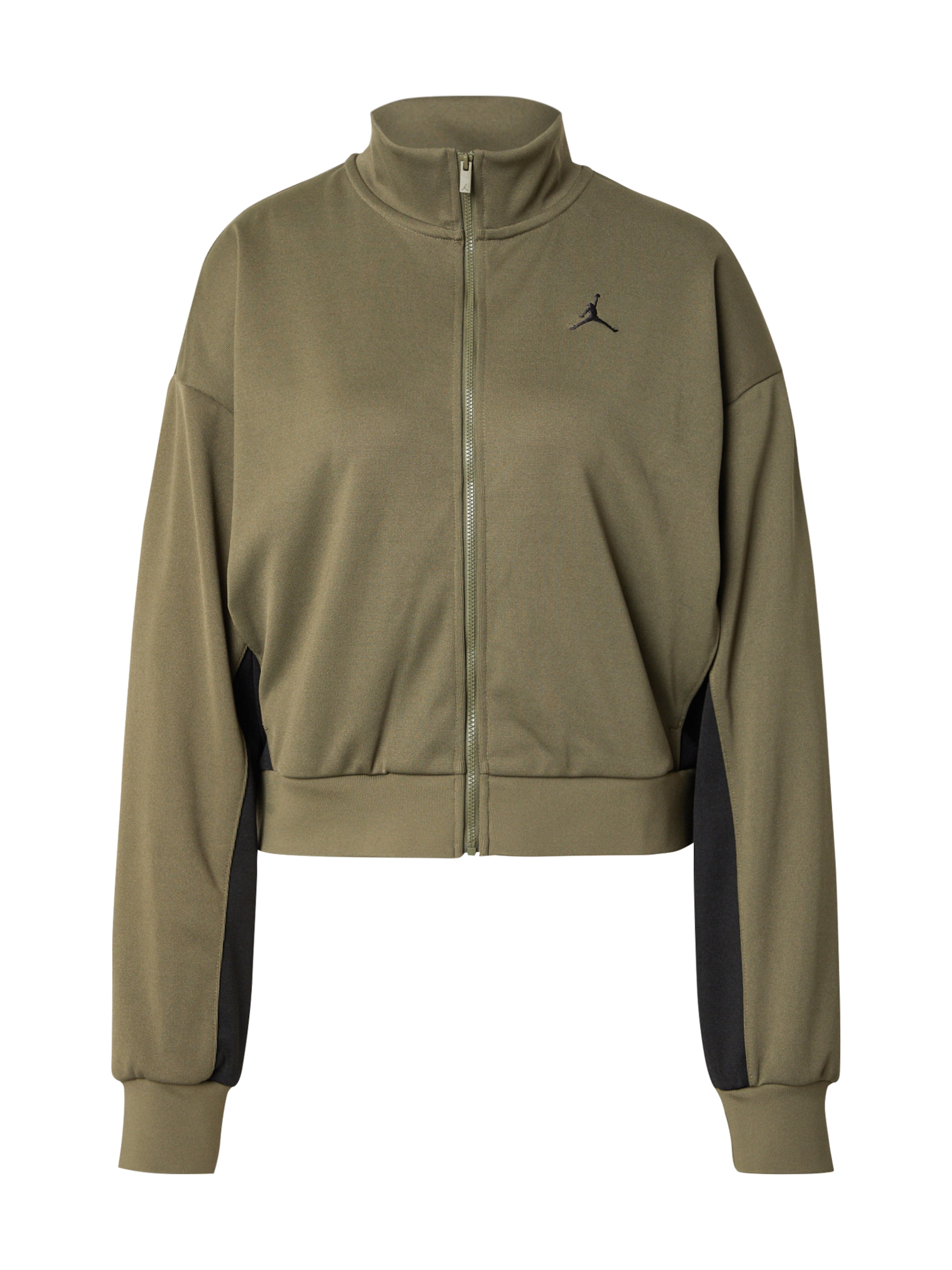 Jordan Sweat jacket in Green: front