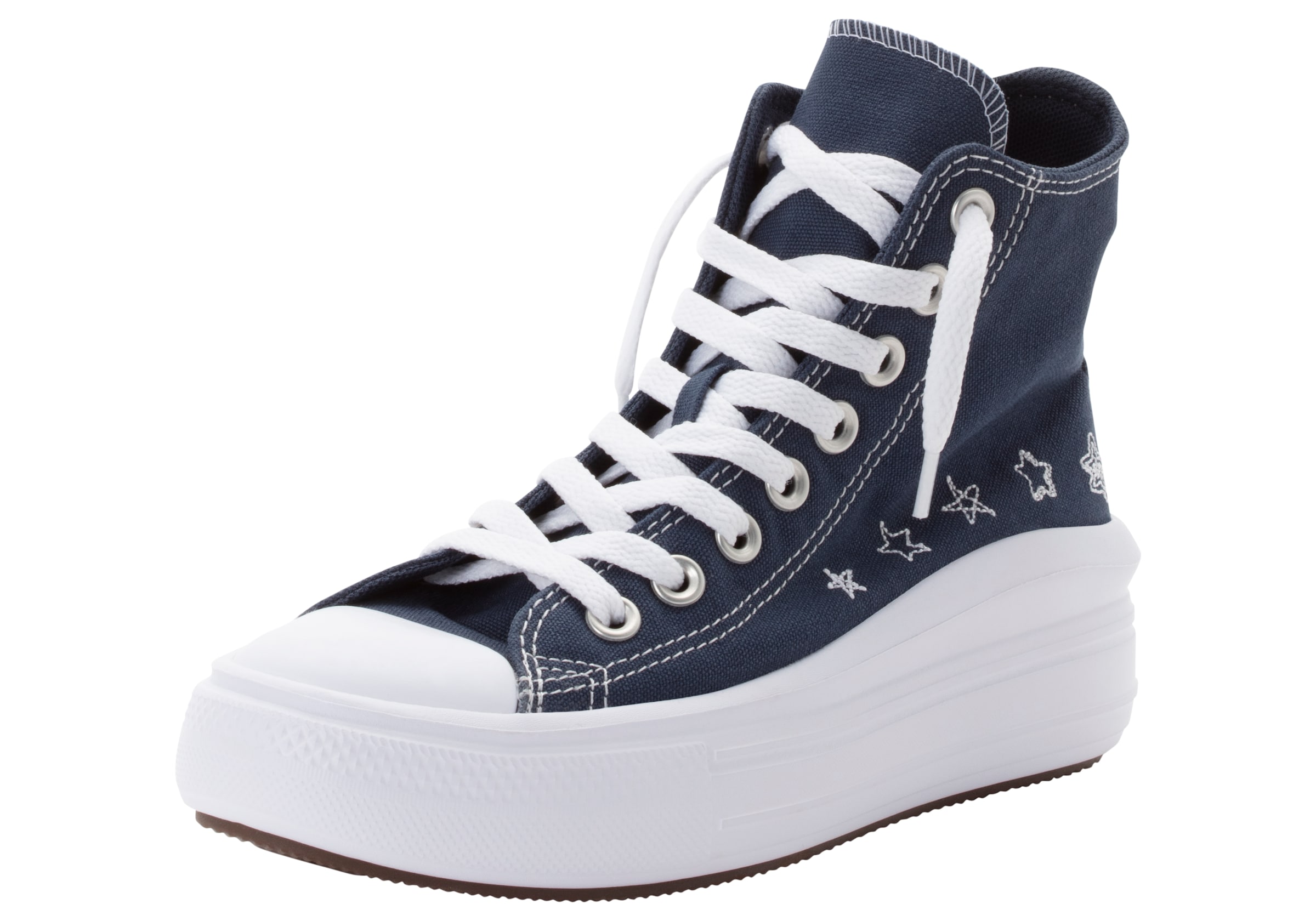 CONVERSE High-Top Sneakers in Blue: front