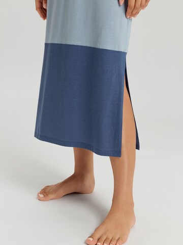 Chemise de nuit ' Laura ' Hanro en bleu