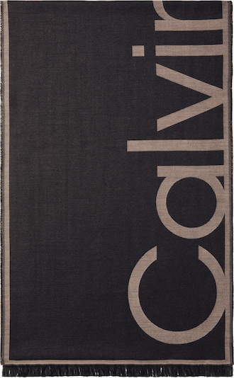 Calvin Klein Šal u tamno bež / crna, Pregled proizvoda