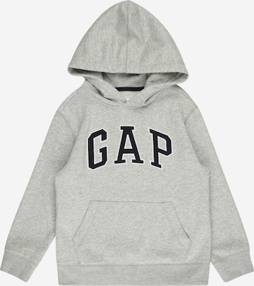 GAP - Regular Fit Sweatshirt 'NEW CAMPUS' em cinzento: frente