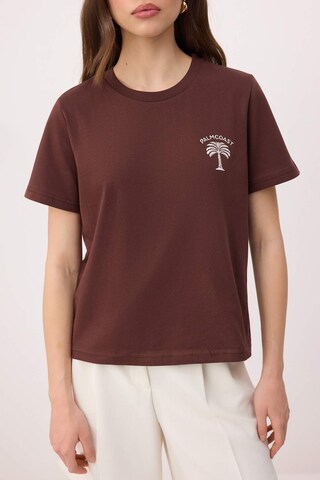 T-shirt Trendyol en marron