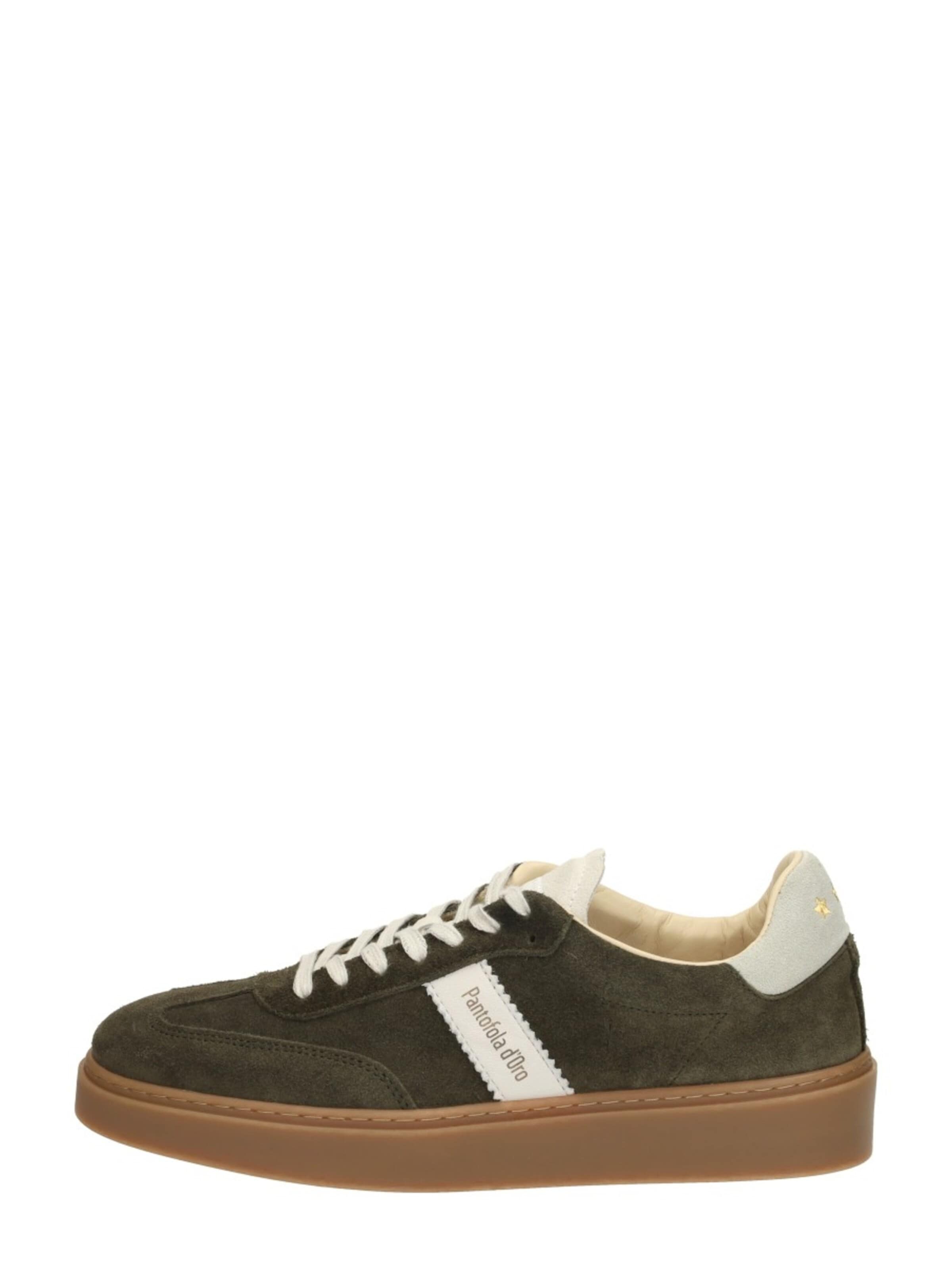 PANTOFOLA D'ORO Platform trainers 'Sneakers Laag' in Green: front