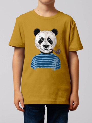 T-Shirt 'Panda' watabout.kids en jaune