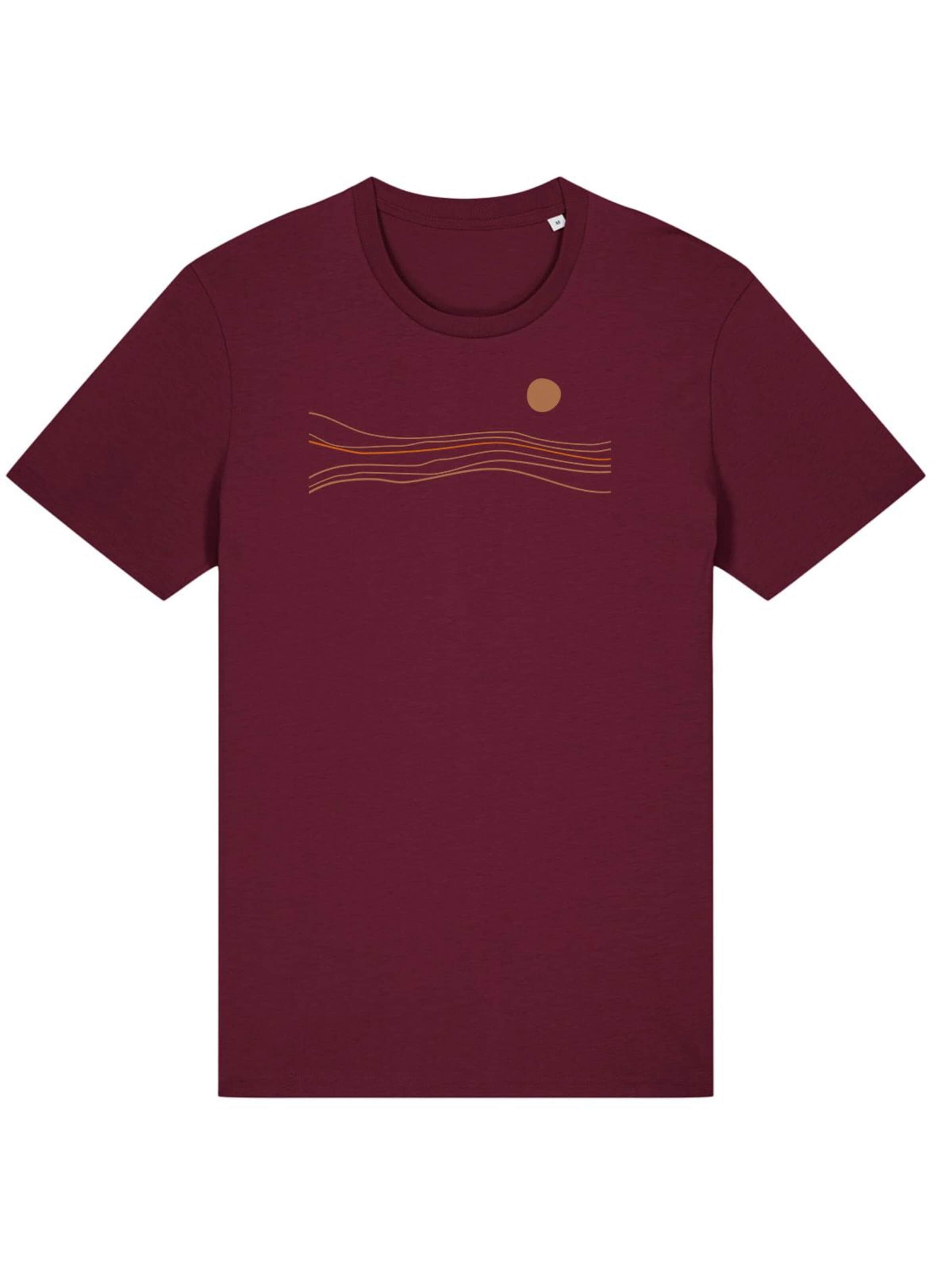 Kultgut Shirt 'Still Sundown' in S in Carmine red, Item view