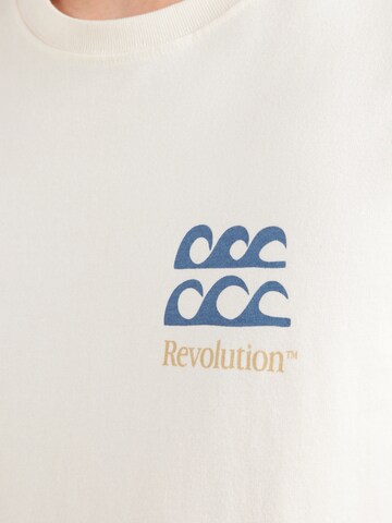 Maglietta di Revolution in bianco