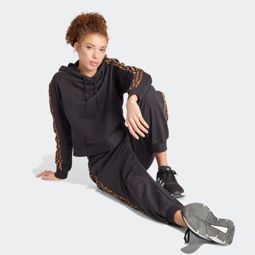 ADIDAS SPORTSWEAR Αθλητική μπλούζα φούτερ 'Essentials' σε μαύρο