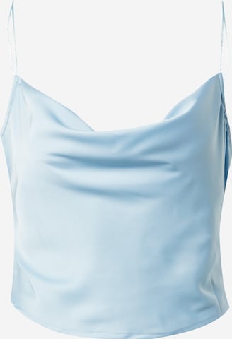 ABOUT YOU x Laura Giurcanu Top 'Jessica' in Blauw: voorkant