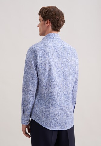 SEIDENSTICKER Slim Fit Businesshemd 'Classic Essentials' in Blau