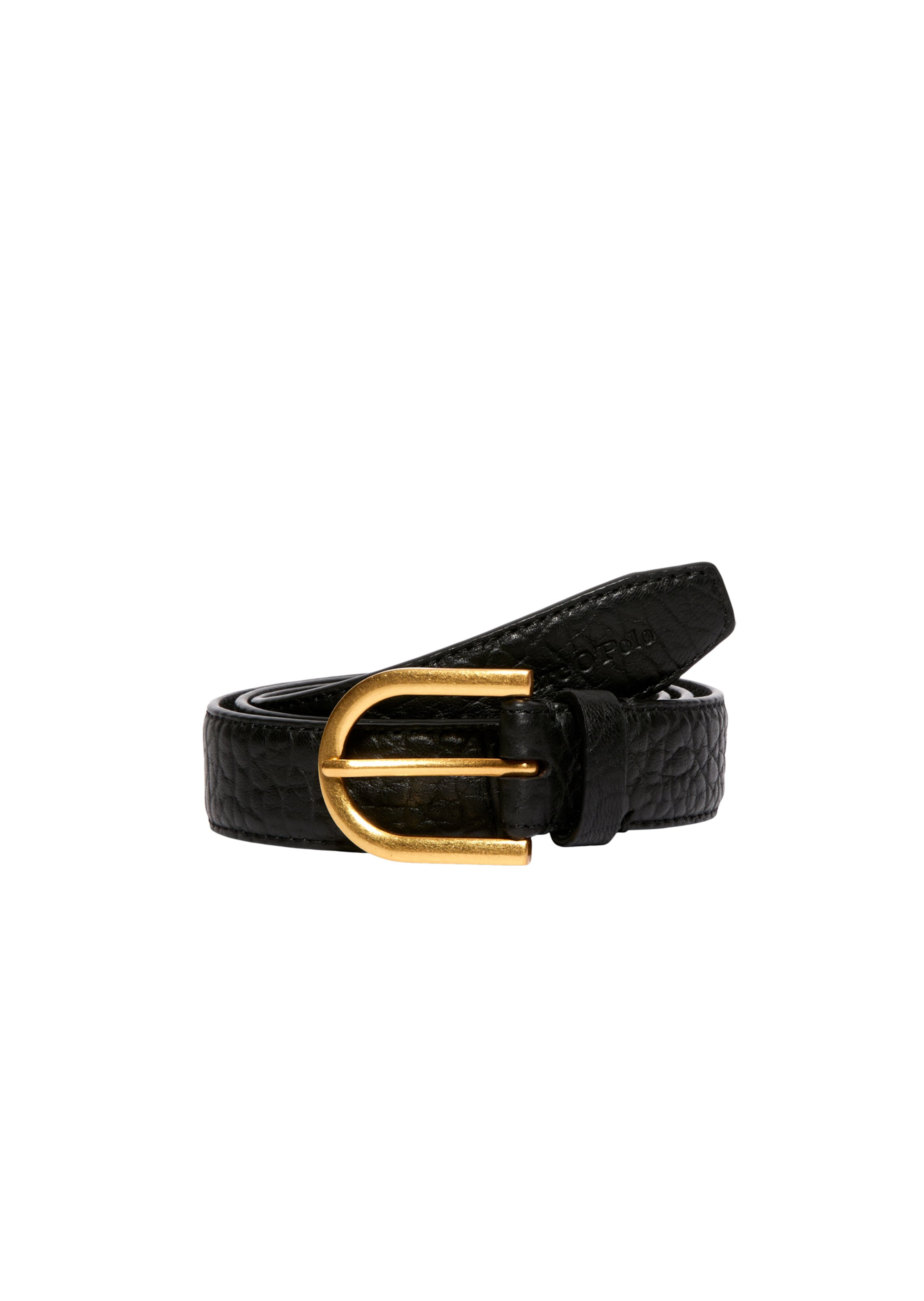 Marc O'Polo Belt in Black: front
