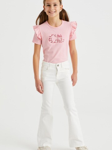 WE Fashion - Camiseta en rosa