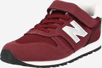 Baskets '373 Bungee' new balance en rouge : devant