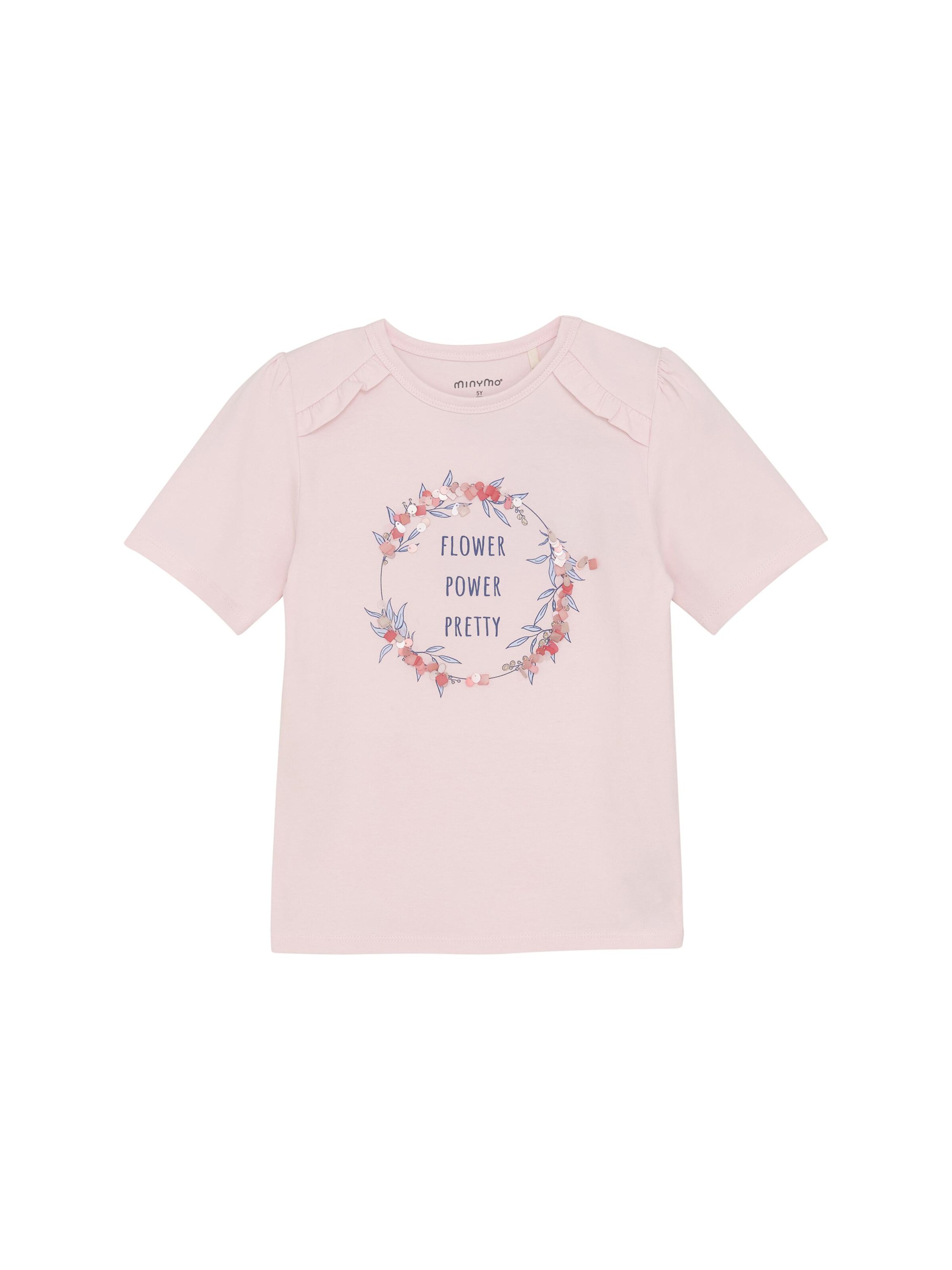 MINYMO - Camiseta ' MIT-shirt' en rosa: frente