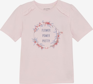 MINYMO - Camisola ' MIT-shirt' em rosa: frente