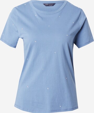 Marks & Spencer Shirt in Blue: front