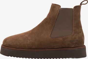 Copenhagen Studios Chelsea Boots '258M' in Braun: Vorderseite