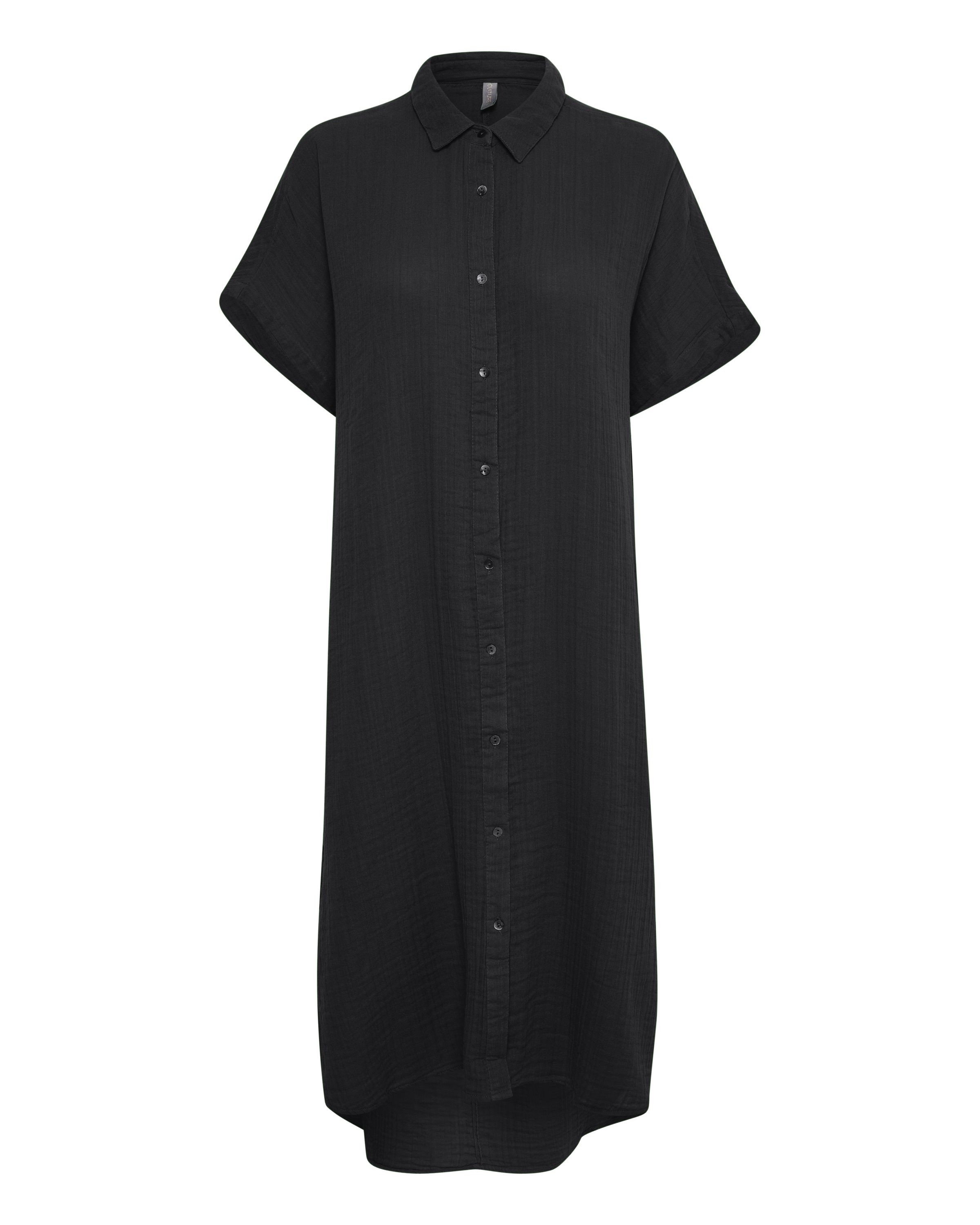 CULTURE Blousejurk in de kleur Zwart, Productweergave