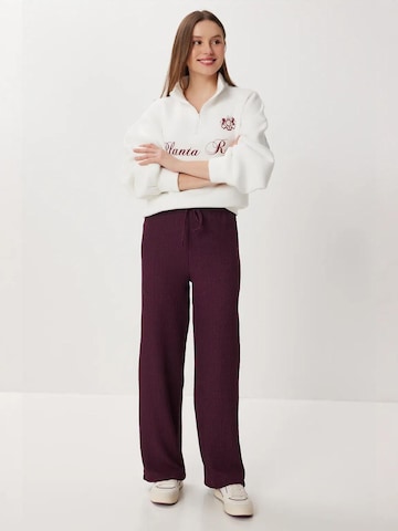 Wide Leg Pantalon Happiness İstanbul en rouge