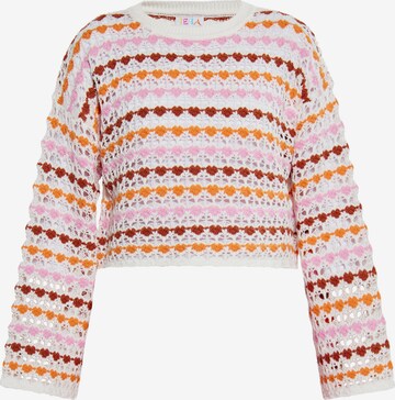 Pull-over IZIA en mélange de couleurs : devant