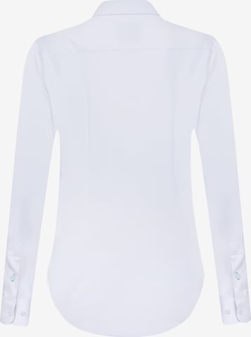 DENIM CULTURE Bluzka 'Terra' w kolorze biały