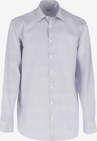 Black Label Shirt Regular Fit Businesshemd 'KENTPRINT' in Blau: predná strana