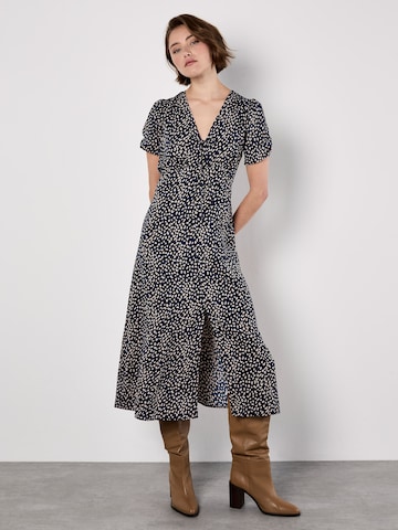 Robe ' ' Apricot en bleu : devant