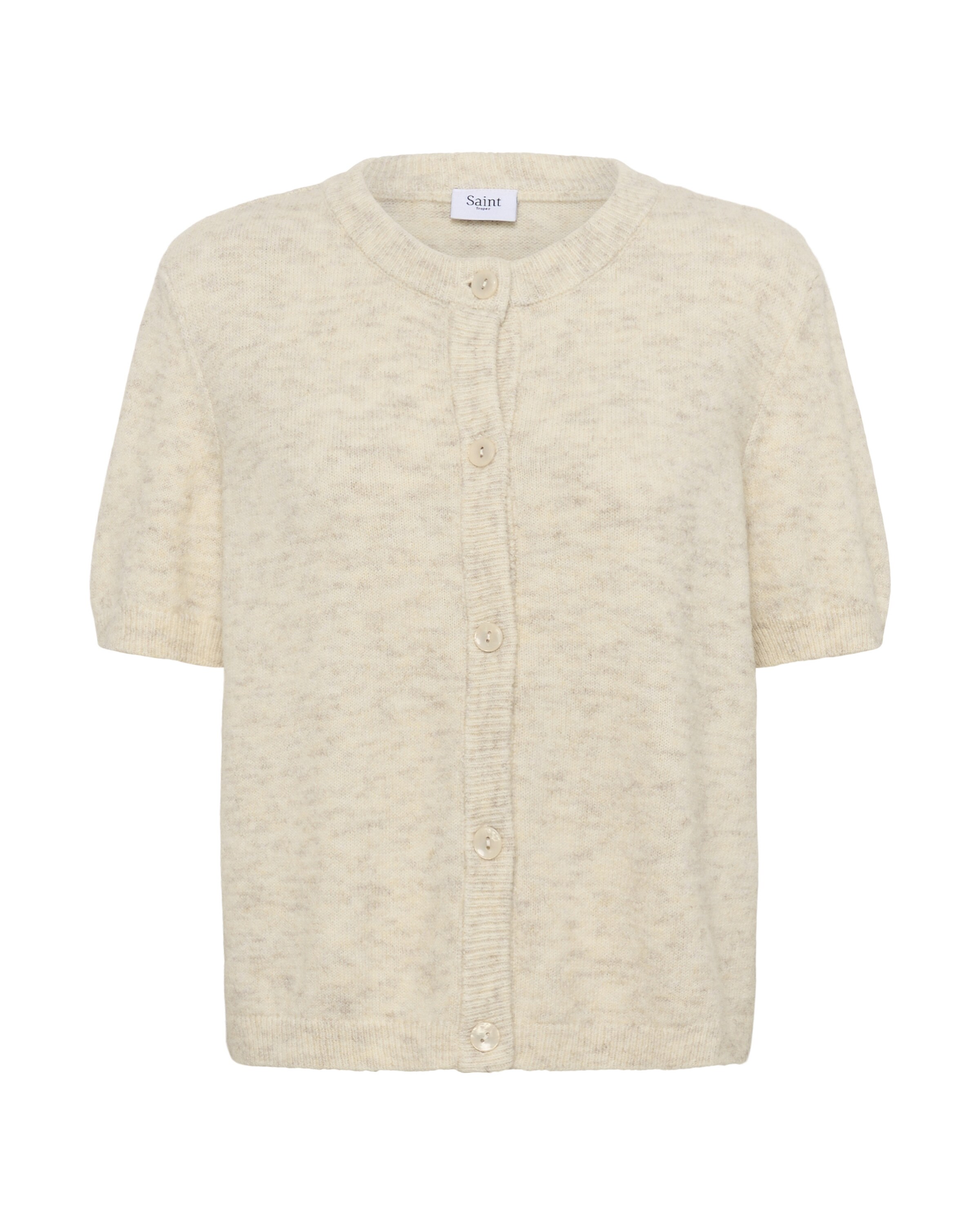 SAINT TROPEZ Cardigan 'Zanett' i beige: forside