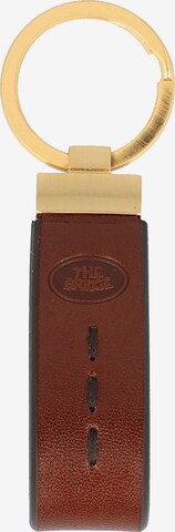 The Bridge Key Ring in Brown: front