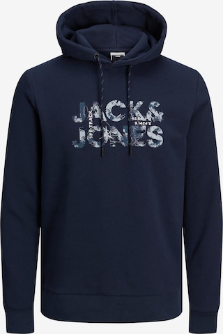 JACK & JONES Sweatshirt 'TECH' i blå: framsida