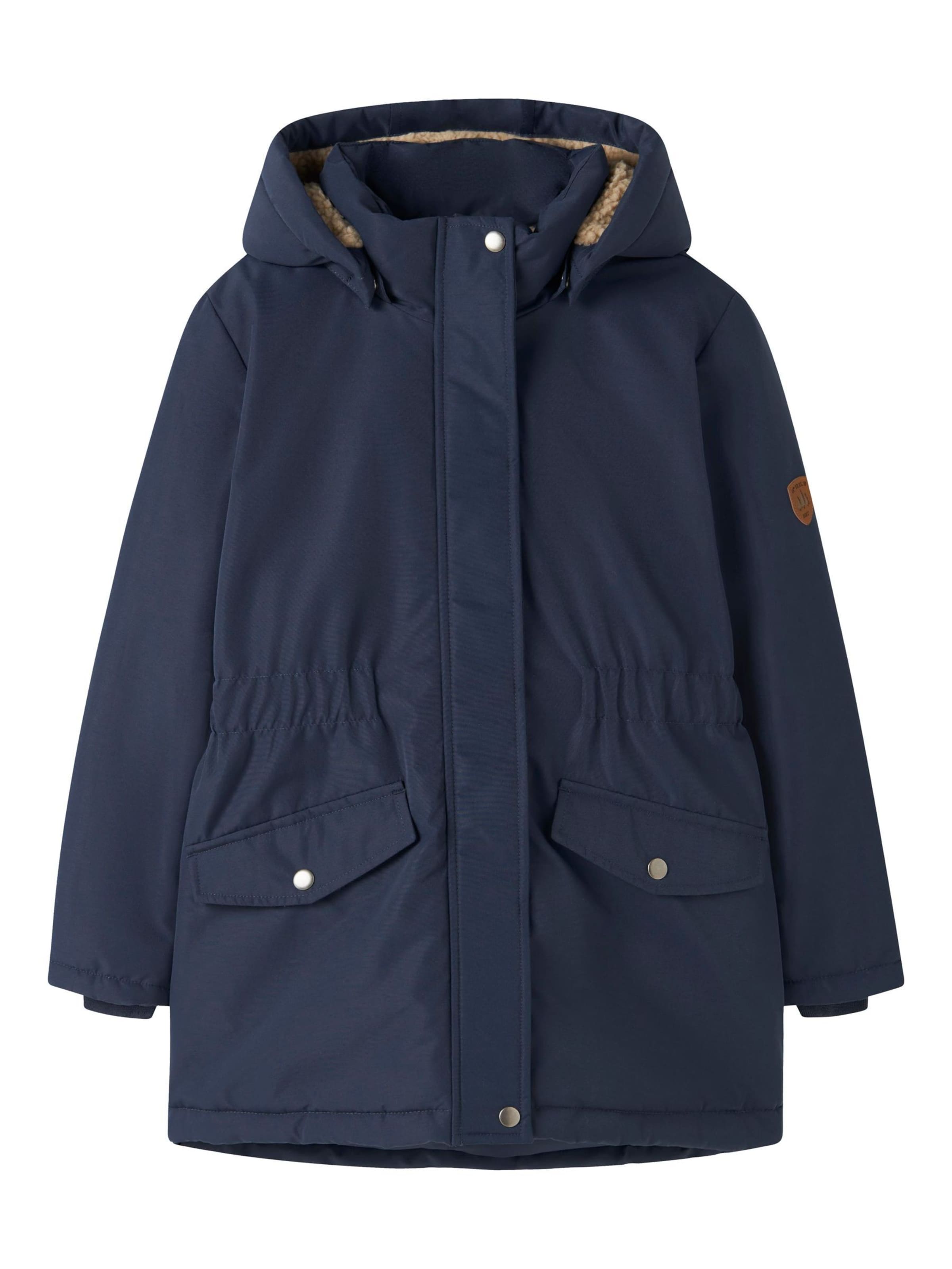 NAME IT Udendørsjakke i blå: forside