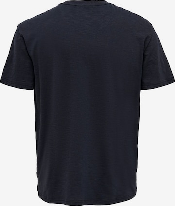 Only & Sons - Camiseta 'Perry' en azul