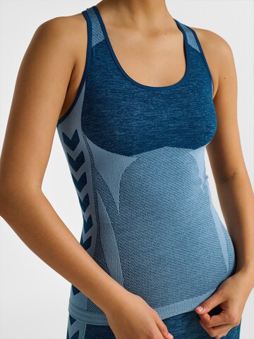 Hummel Sports top in Blue