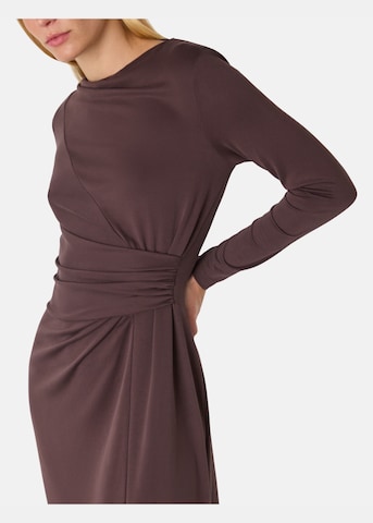 Whistles Dress in Brown: side