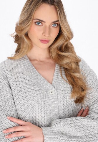DreiMaster Vintage Knit cardigan in Grey