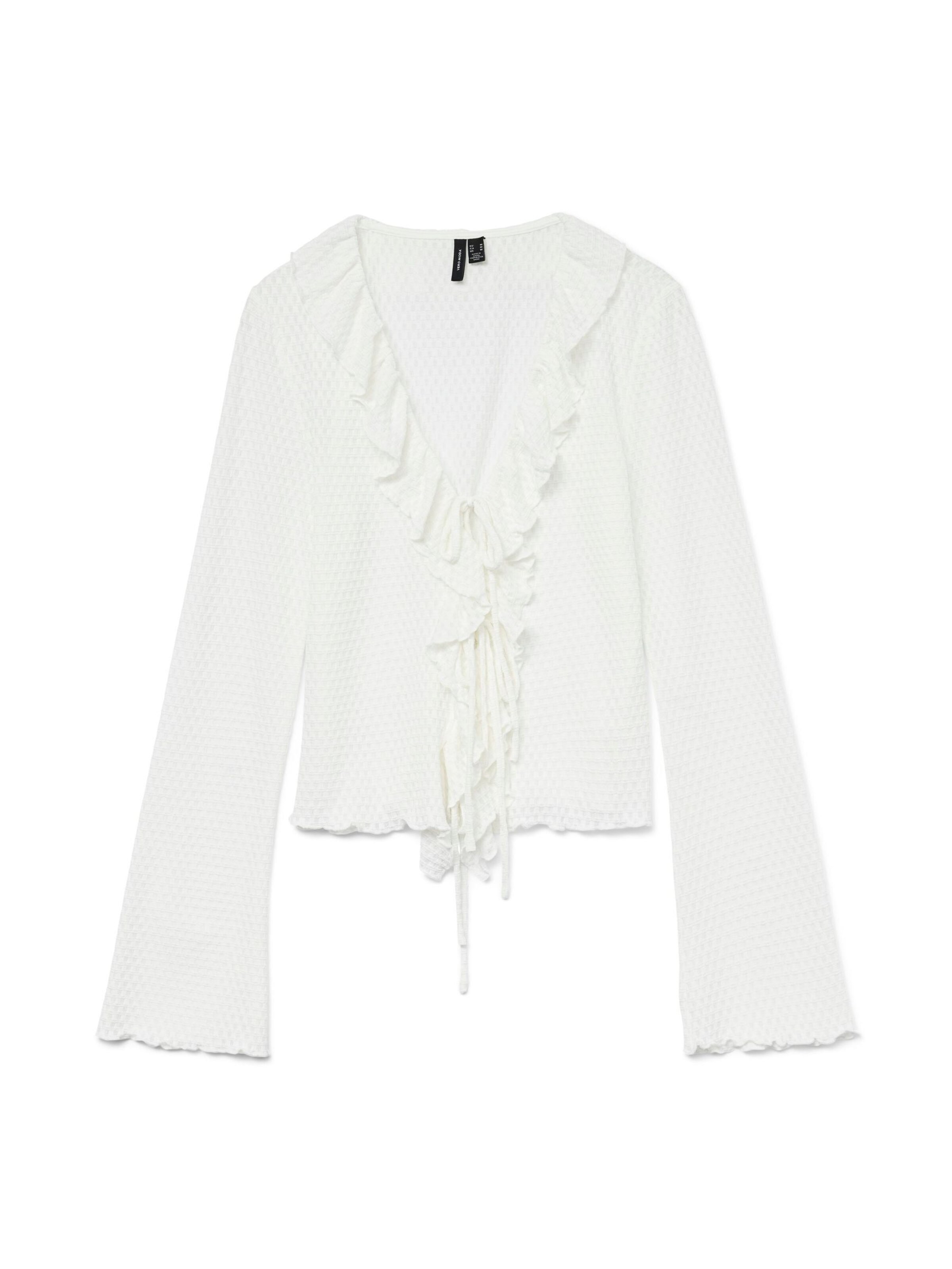 VERO MODA Shirt 'VMLotta' in White: front