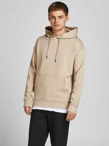 JACK & JONES Sweatshirt 'Estar' in Beige: predná strana