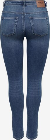 ONLY Skinny Jeans 'Forever' in Blauw