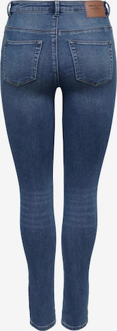 ONLY Skinny Jeans 'Forever' in Blau