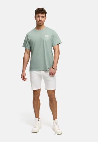 Coupe slim Jean 'Fly' INDICODE JEANS en blanc