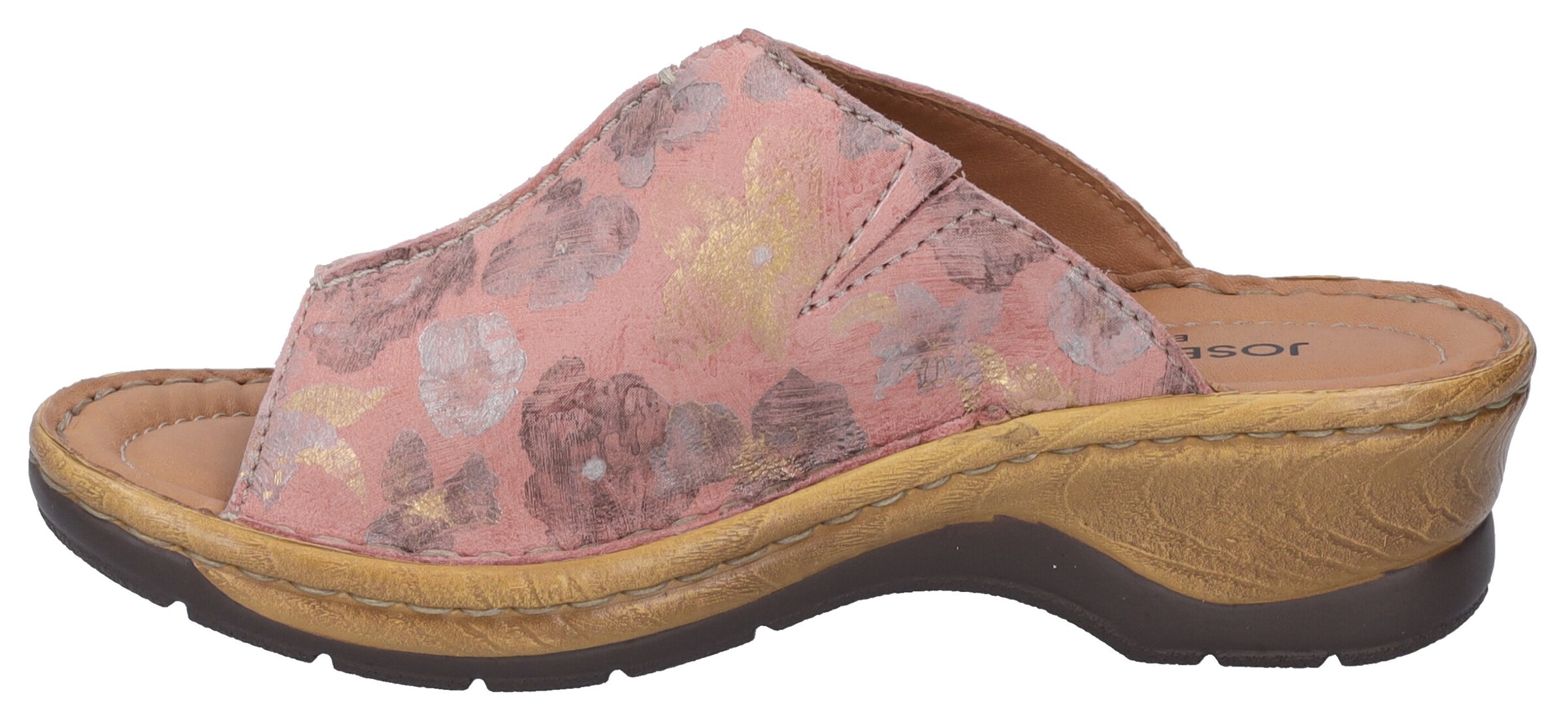 JOSEF SEIBEL Clogs 'Catalonia 58' in Pink: Vorderseite