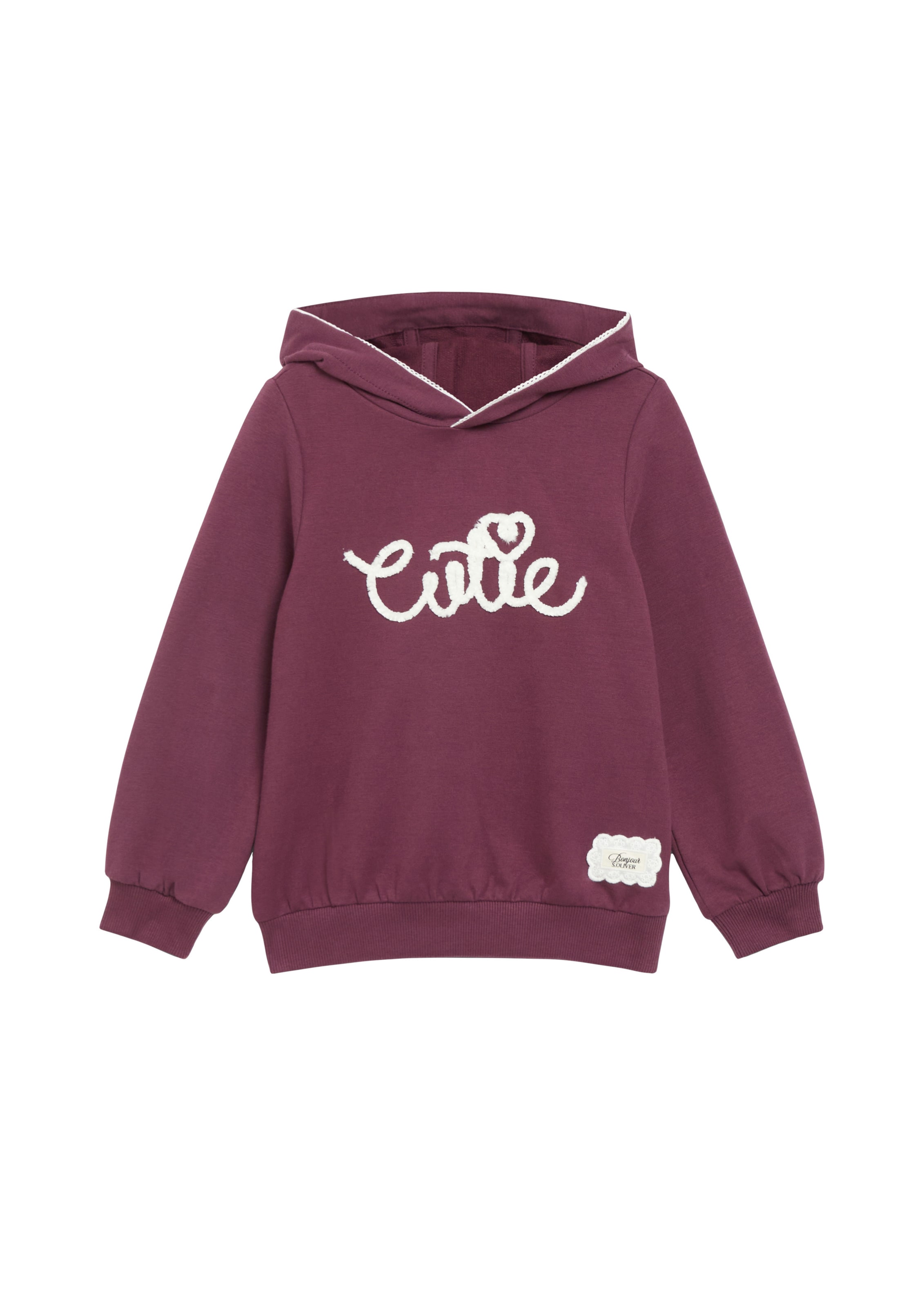 s.Oliver Sweatshirt in Rood: voorkant
