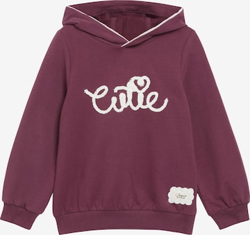 s.Oliver Sweatshirt in Rood: voorkant